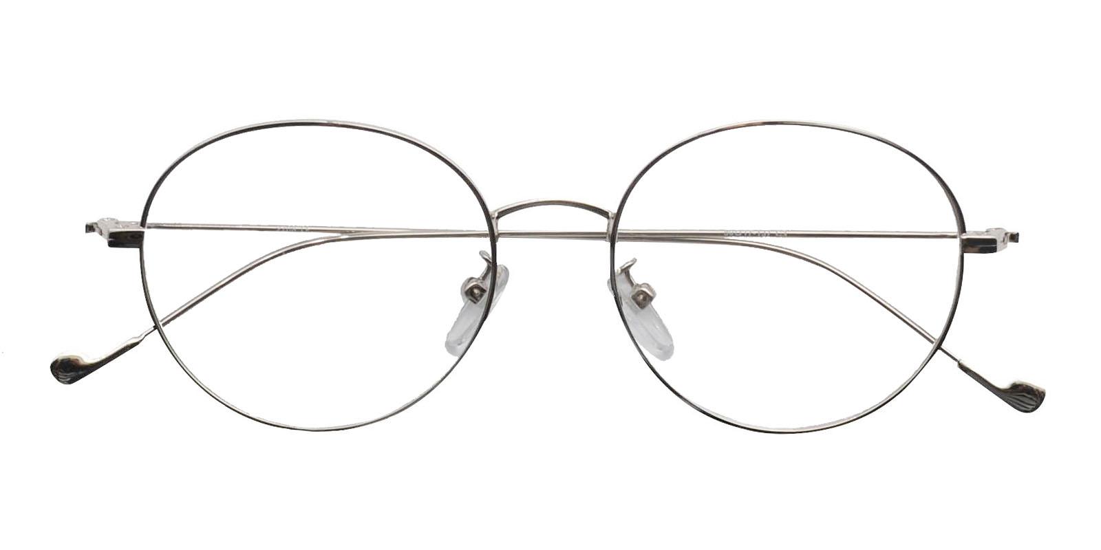 Round Silver Frames Glasses