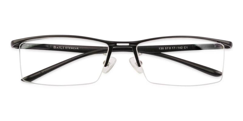Mateo Black  Frames from ABBE Glasses