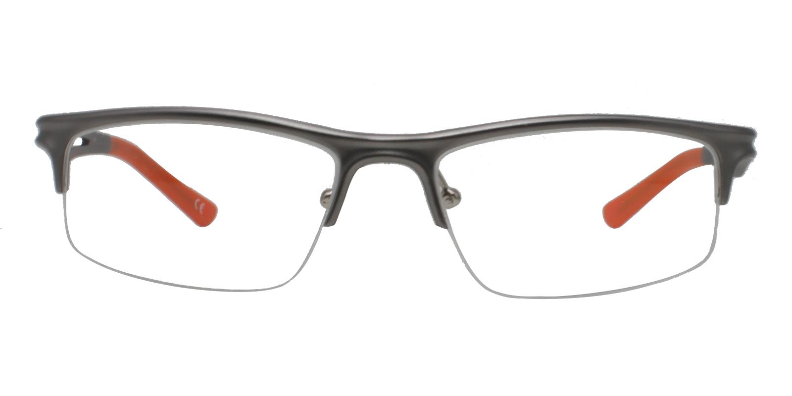 Mariner Gun Metal Eyeglasses , NosePads , SpringHinges Frames from ABBE Glasses