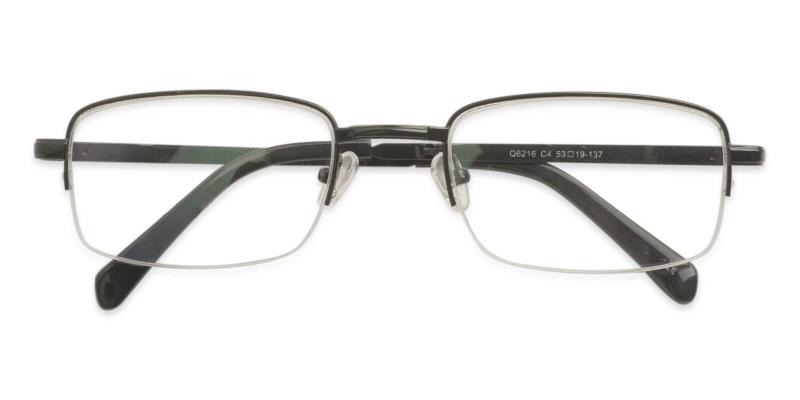 Carson Black  Frames from ABBE Glasses