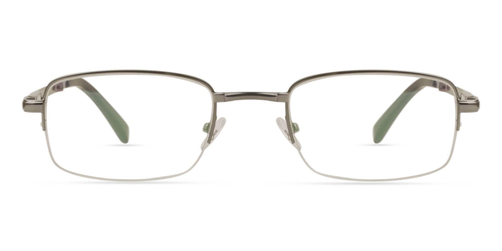 Carson Gun Metal Eyeglasses , Foldable , NosePads Frames from ABBE Glasses