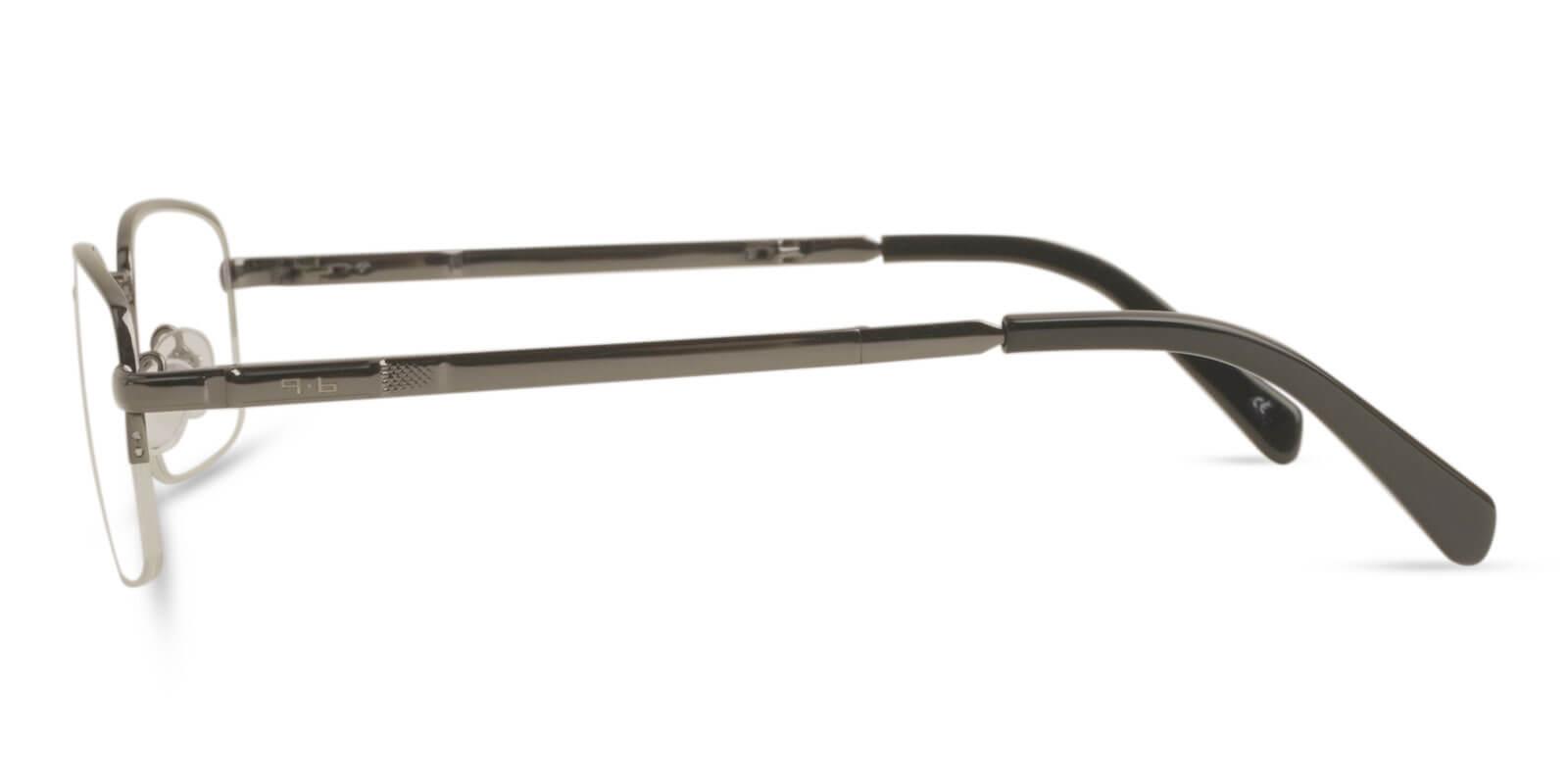 Carson Gun Metal Eyeglasses , Foldable , NosePads Frames from ABBE Glasses