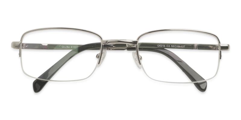 Carson Silver  Frames from ABBE Glasses