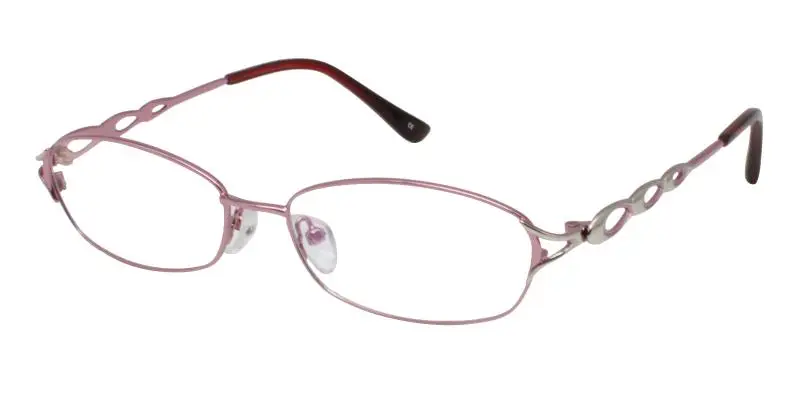 Pink 24.49 - Metal ,Eyeglasses