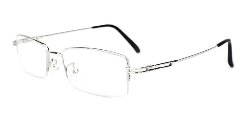 Silver Connor - Metal ,Eyeglasses