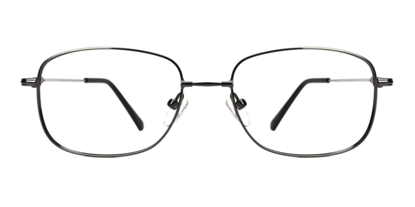 Dylan Gun Metal Eyeglasses , NosePads Frames from ABBE Glasses