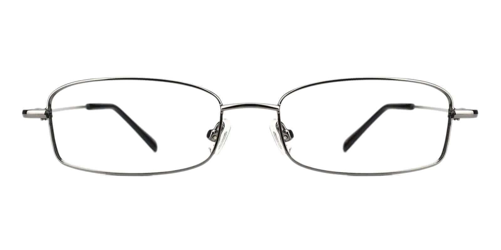 Healdton Gun Metal Eyeglasses , NosePads Frames from ABBE Glasses