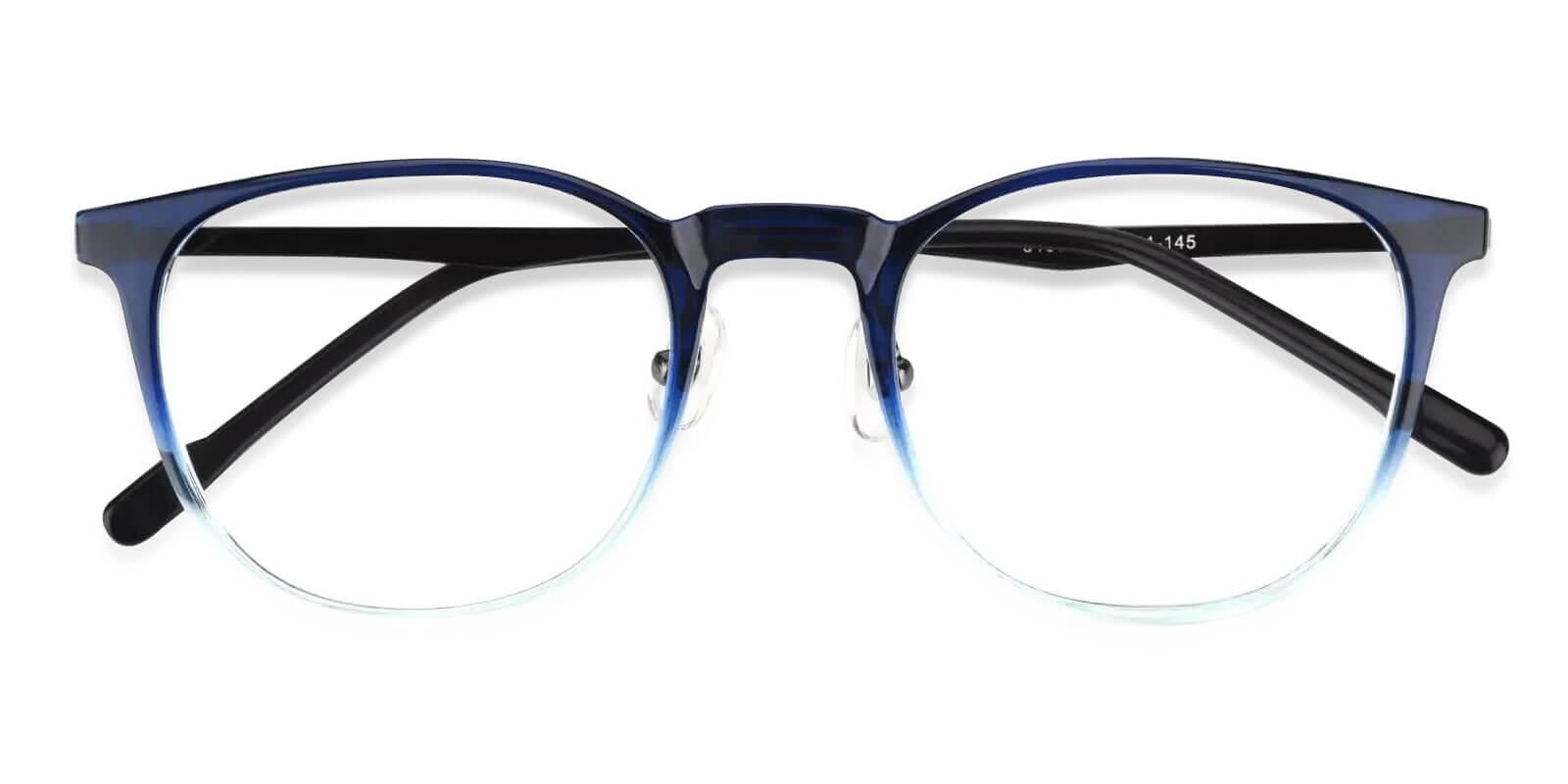 Hebbville Blue TR Eyeglasses , Lightweight , NosePads Frames from ABBE Glasses