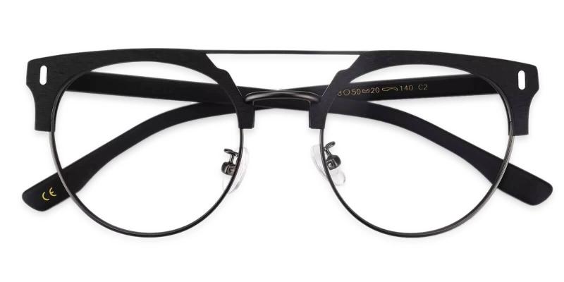 Woonsocket Black  Frames from ABBE Glasses