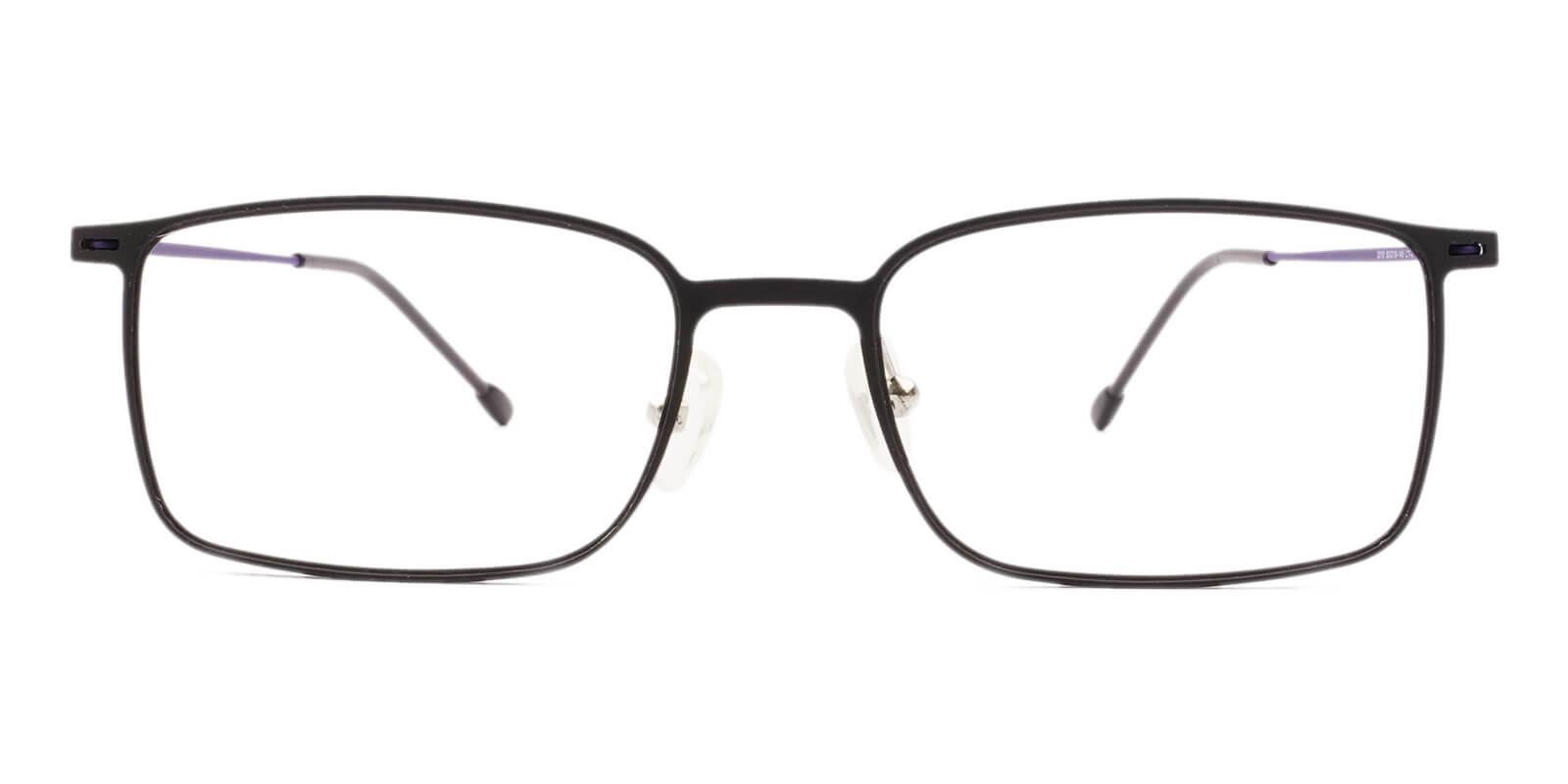 Philadelphia Black Combination Eyeglasses , Lightweight , NosePads Frames from ABBE Glasses