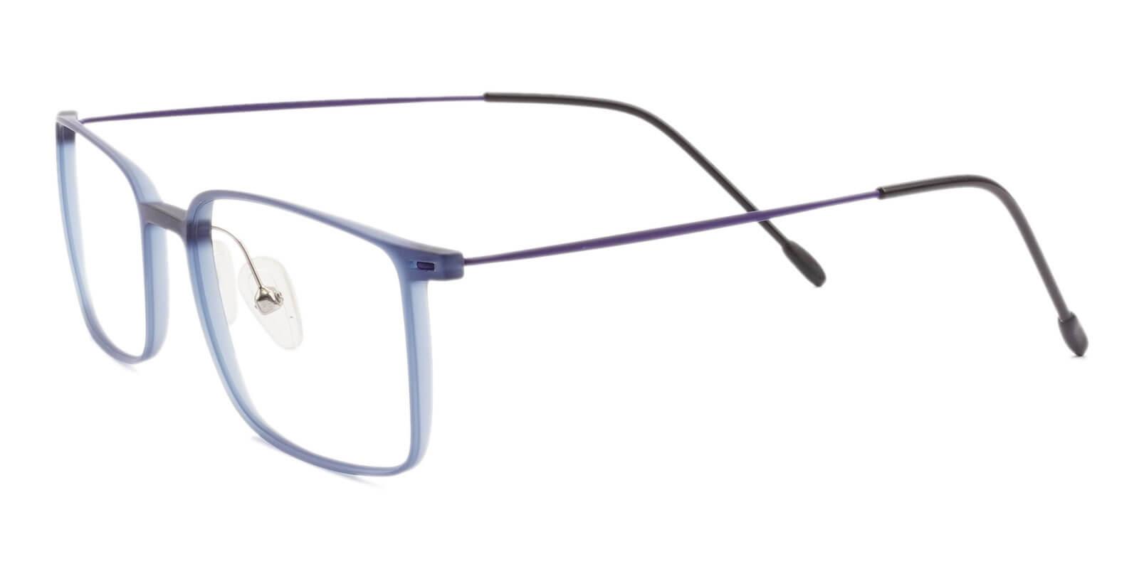 Philadelphia Blue Combination Eyeglasses , Lightweight , NosePads Frames from ABBE Glasses