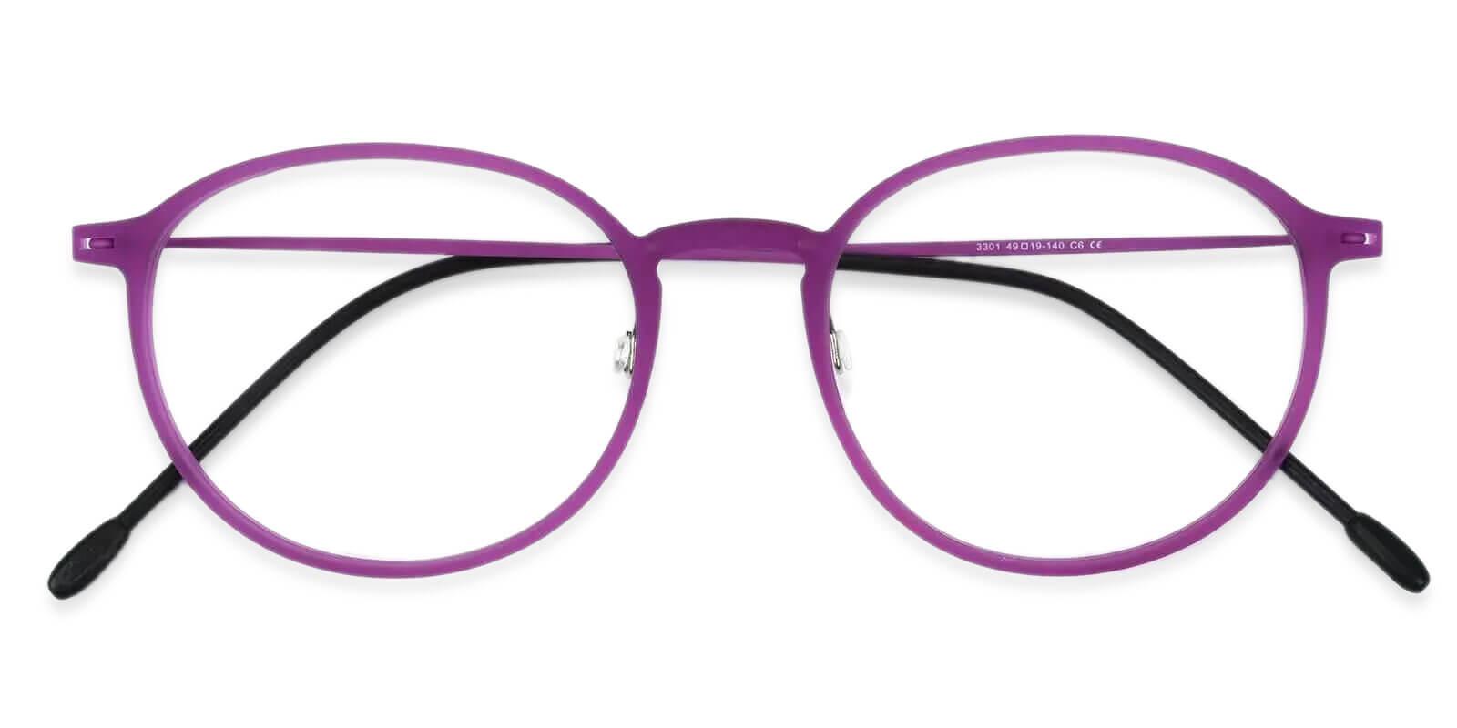Yoga Purple Combination NosePads , Eyeglasses , Lightweight Frames from ABBE Glasses