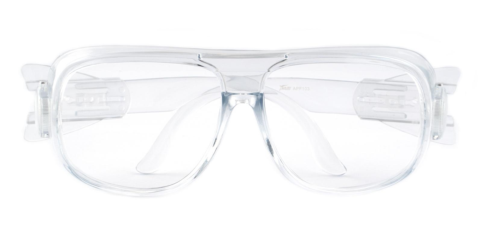 Natalie Translucent Plastic Eyeglasses , SportsGlasses , UniversalBridgeFit Frames from ABBE Glasses