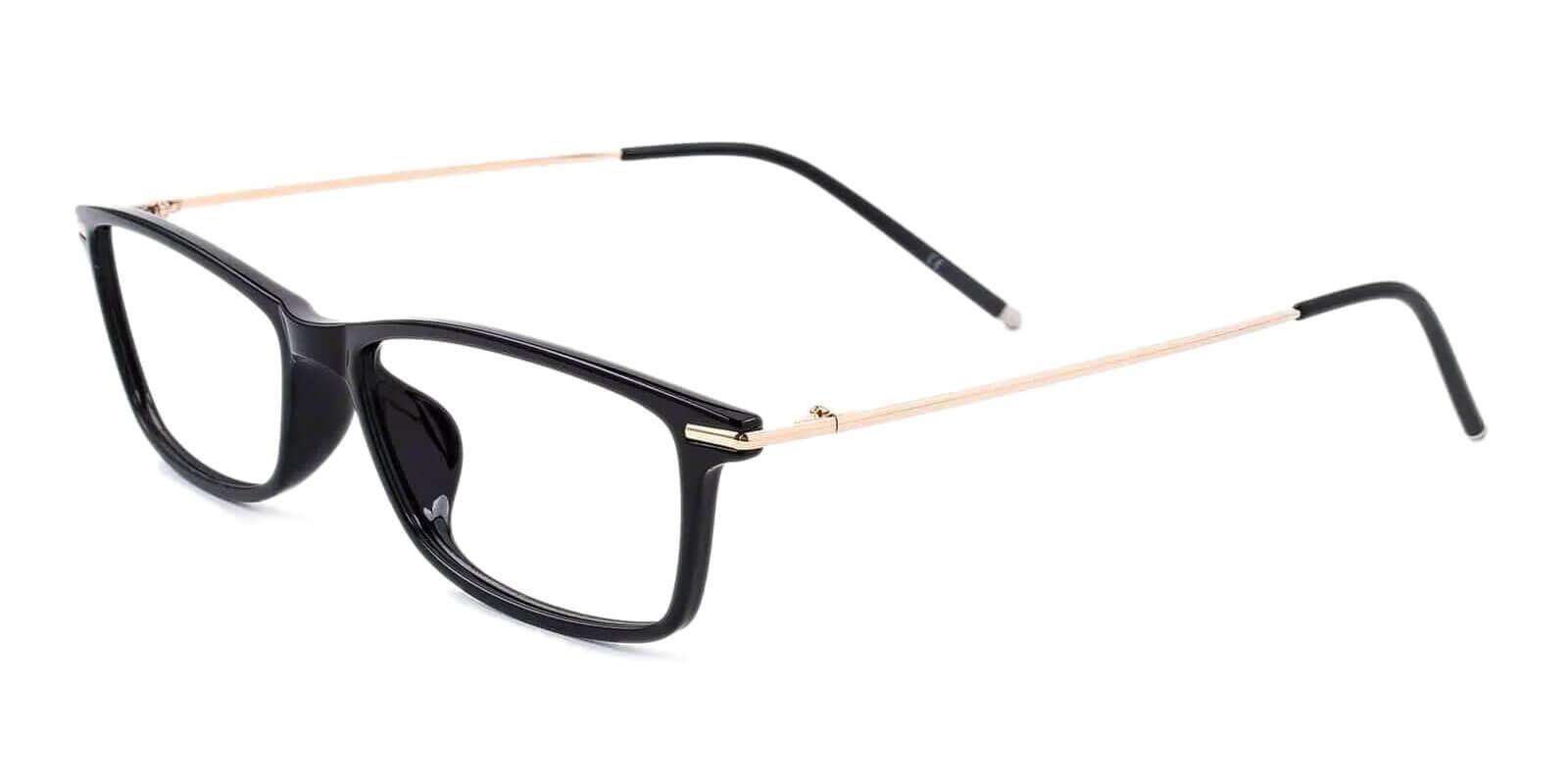 Radcliffe Black TR Eyeglasses , Lightweight , UniversalBridgeFit Frames from ABBE Glasses