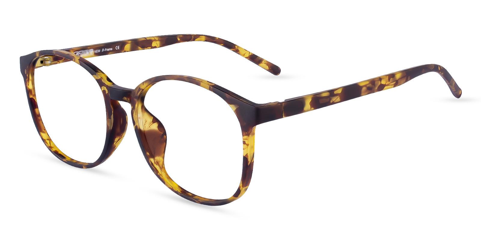 Dallas Tortoise TR Eyeglasses , Lightweight , UniversalBridgeFit Frames from ABBE Glasses