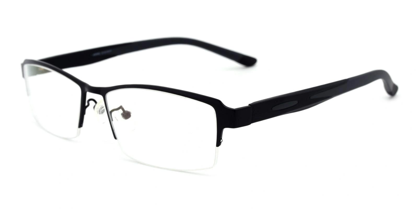 Afghanistan Clip-On Black TR Eyeglasses , NosePads Frames from ABBE Glasses