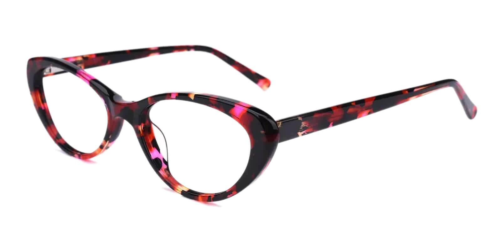 Elena Pattern Acetate Eyeglasses , UniversalBridgeFit Frames from ABBE Glasses