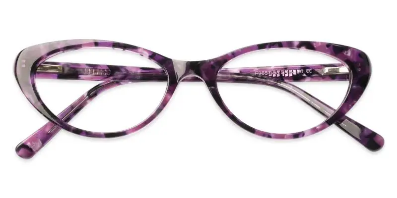 Elena Purple  Frames from ABBE Glasses