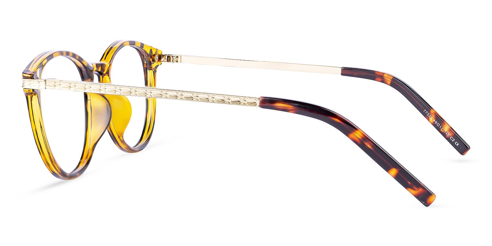 Callie Tortoise Combination Eyeglasses , UniversalBridgeFit Frames from ABBE Glasses