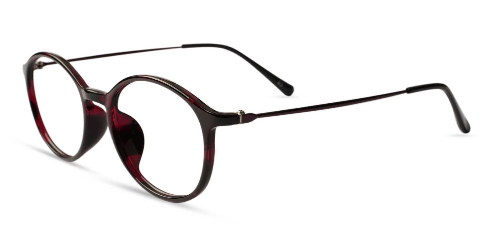 Adela Pattern Combination Eyeglasses , Lightweight , UniversalBridgeFit Frames from ABBE Glasses