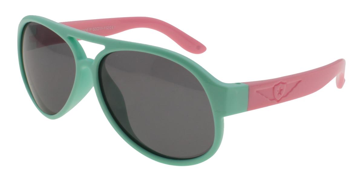  Green Plastic Sunglasses , UniversalBridgeFit Frames from ABBE Glasses