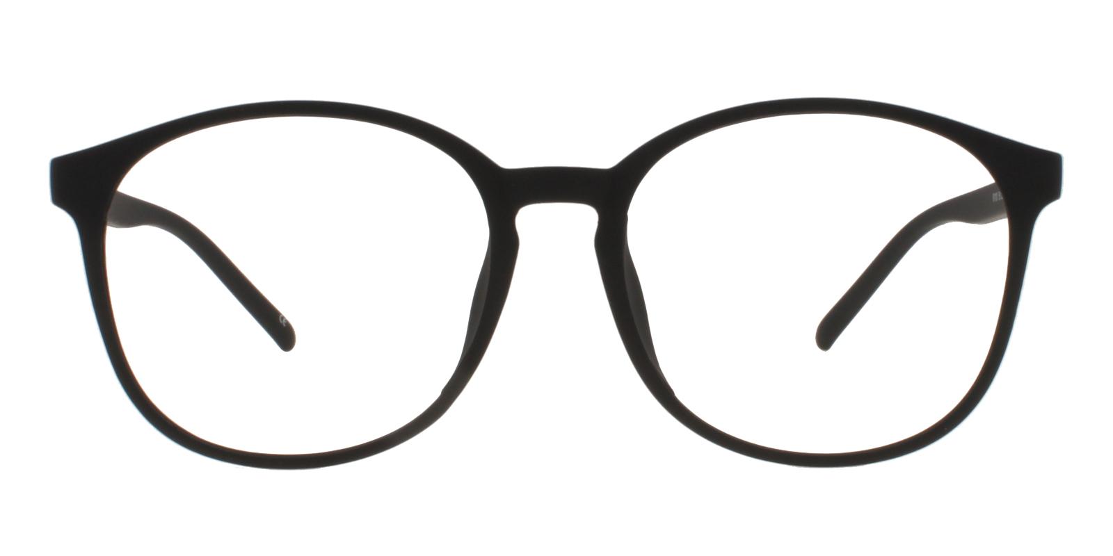 Dominica Black TR Eyeglasses , Lightweight , UniversalBridgeFit Frames from ABBE Glasses