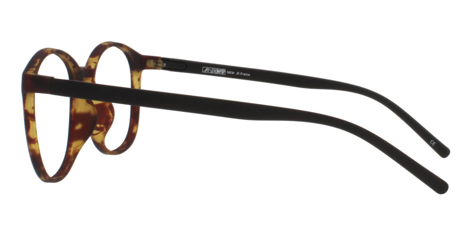 Dominica Tortoise TR Eyeglasses , Lightweight , UniversalBridgeFit Frames from ABBE Glasses