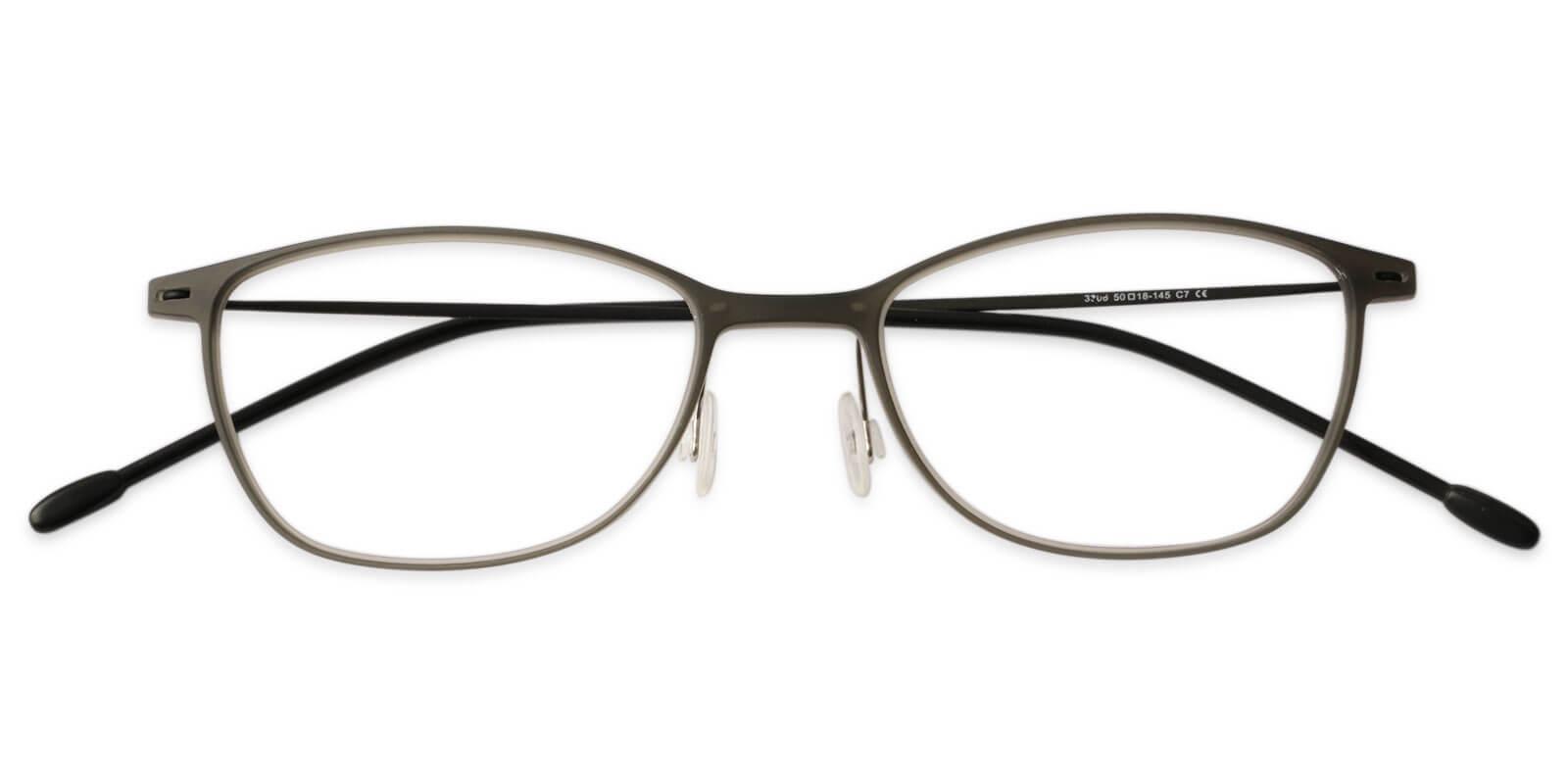 Nigeria Rectangle Gray Frames Glasses ABBE Glasses