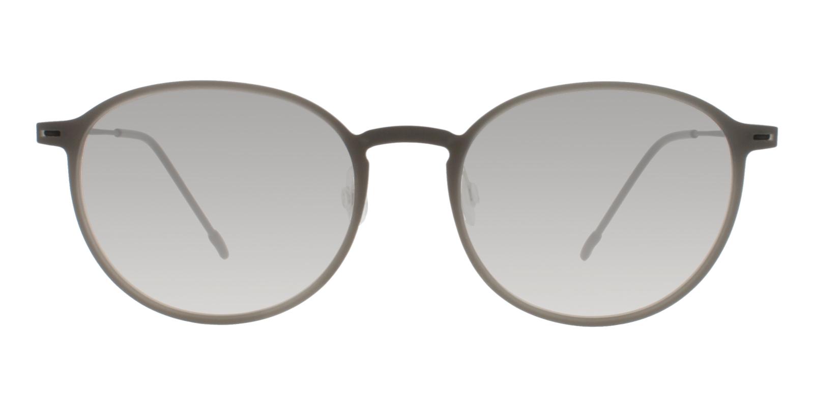 Gambia Gray Combination Eyeglasses , Lightweight , NosePads Frames from ABBE Glasses
