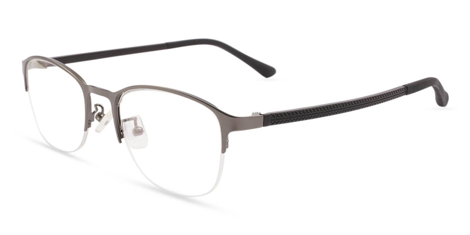 Bailey Brown Metal Eyeglasses , NosePads Frames from ABBE Glasses