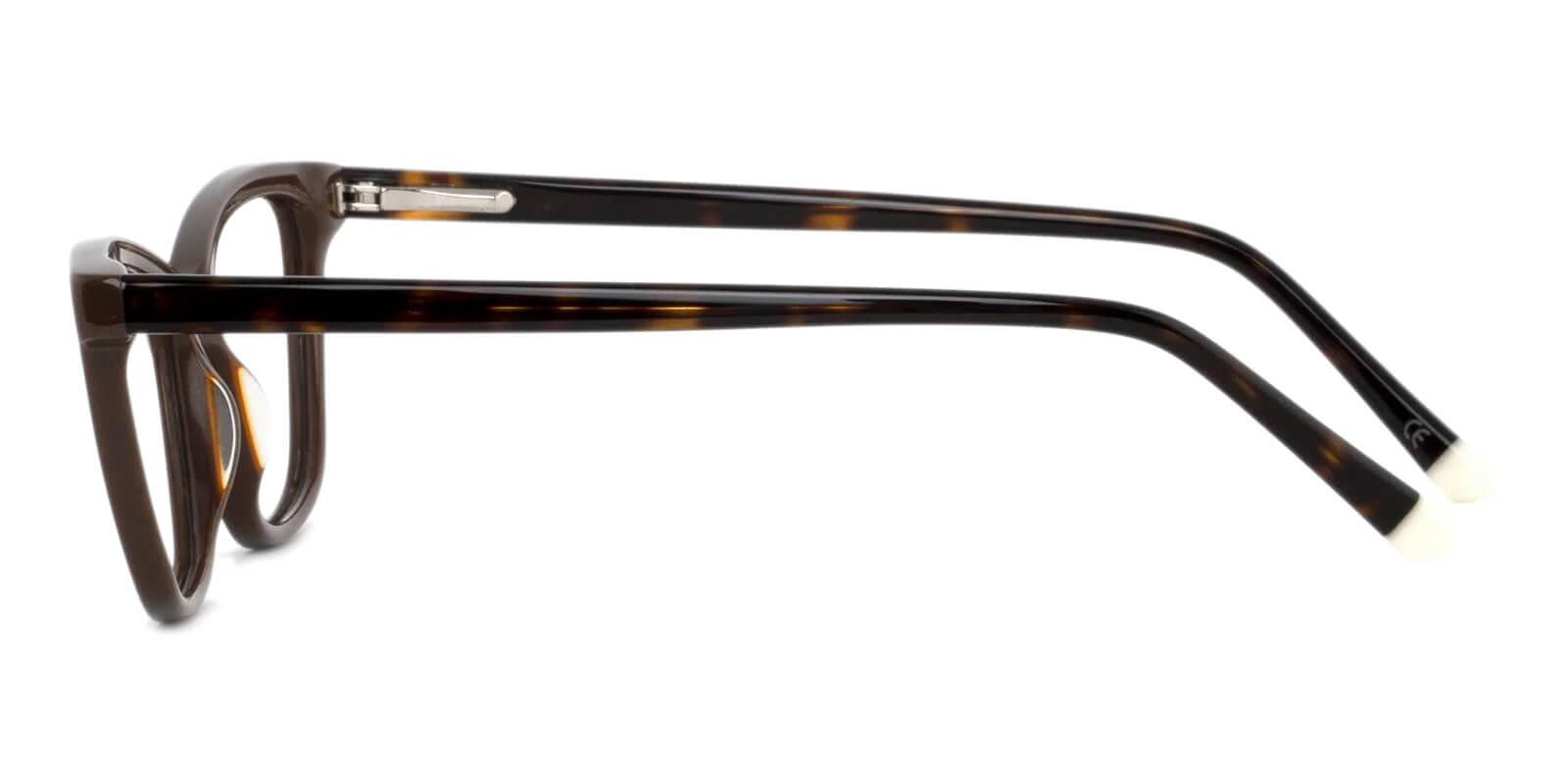 Estonia Brown Acetate Eyeglasses , SpringHinges , UniversalBridgeFit Frames from ABBE Glasses