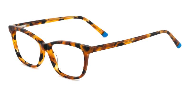 Leopard Estonia - Acetate ,Universal Bridge Fit