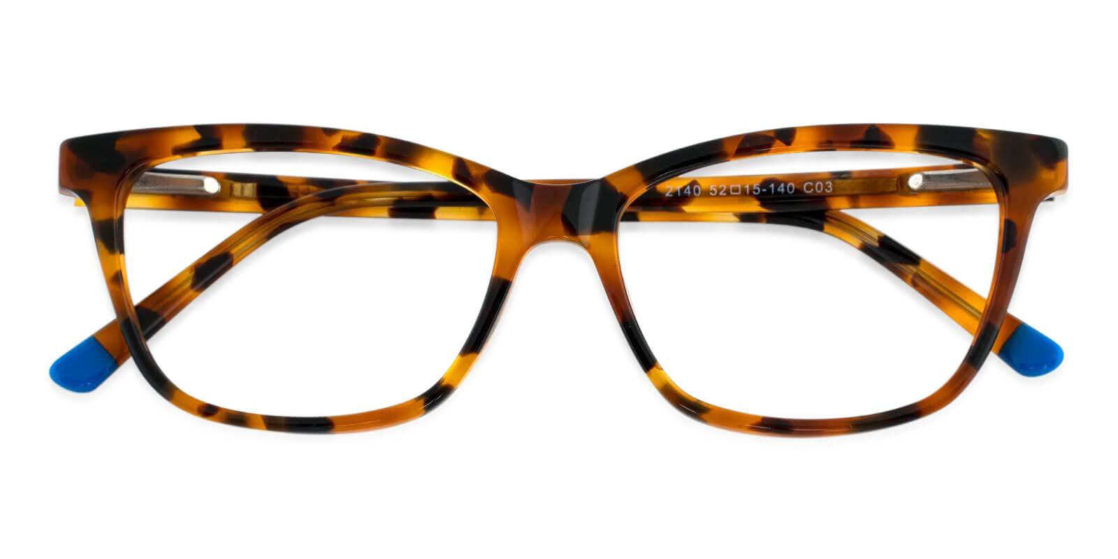 Estonia Leopard Acetate Eyeglasses , SpringHinges , UniversalBridgeFit Frames from ABBE Glasses