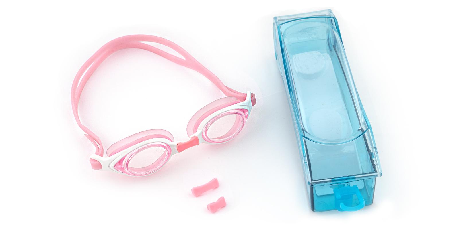 Chok Pink Plastic SportsGlasses Frames from ABBE Glasses