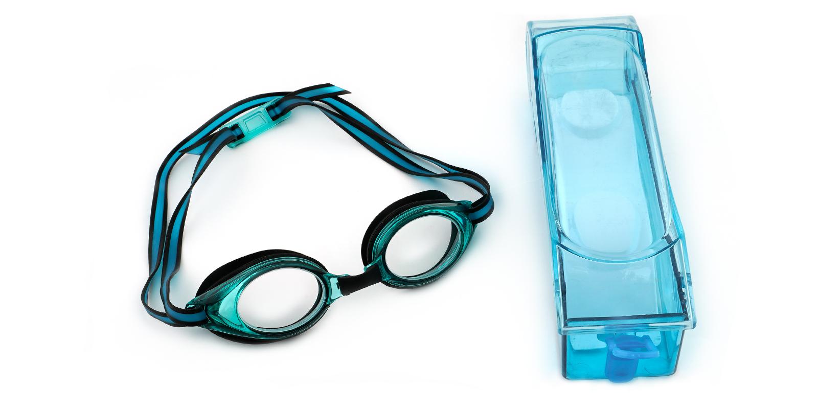 Lavender Green Plastic SportsGlasses Frames from ABBE Glasses
