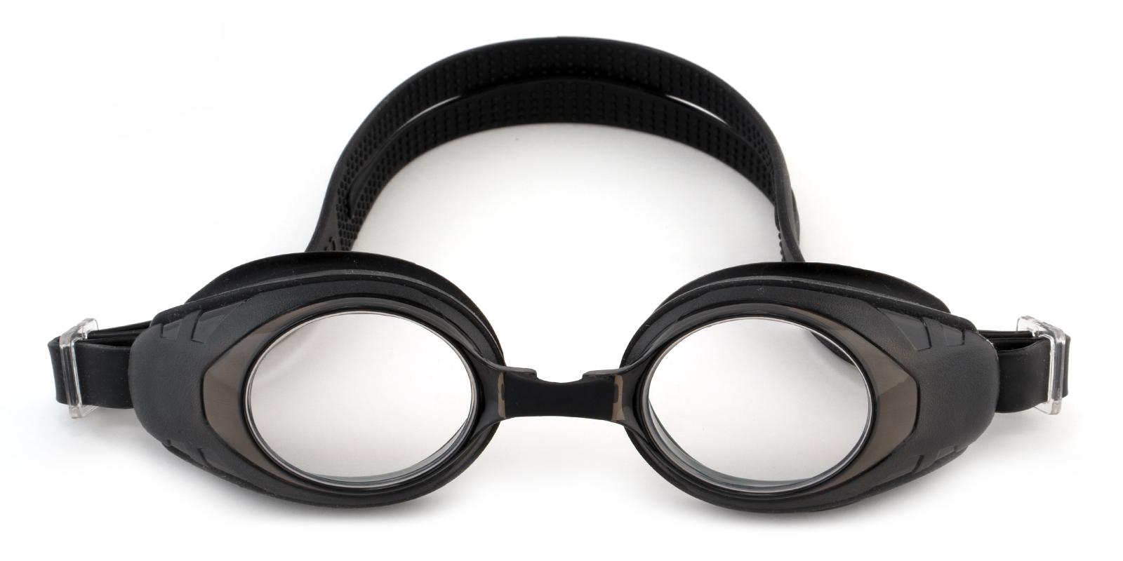 Agate Black Plastic SportsGlasses Frames from ABBE Glasses