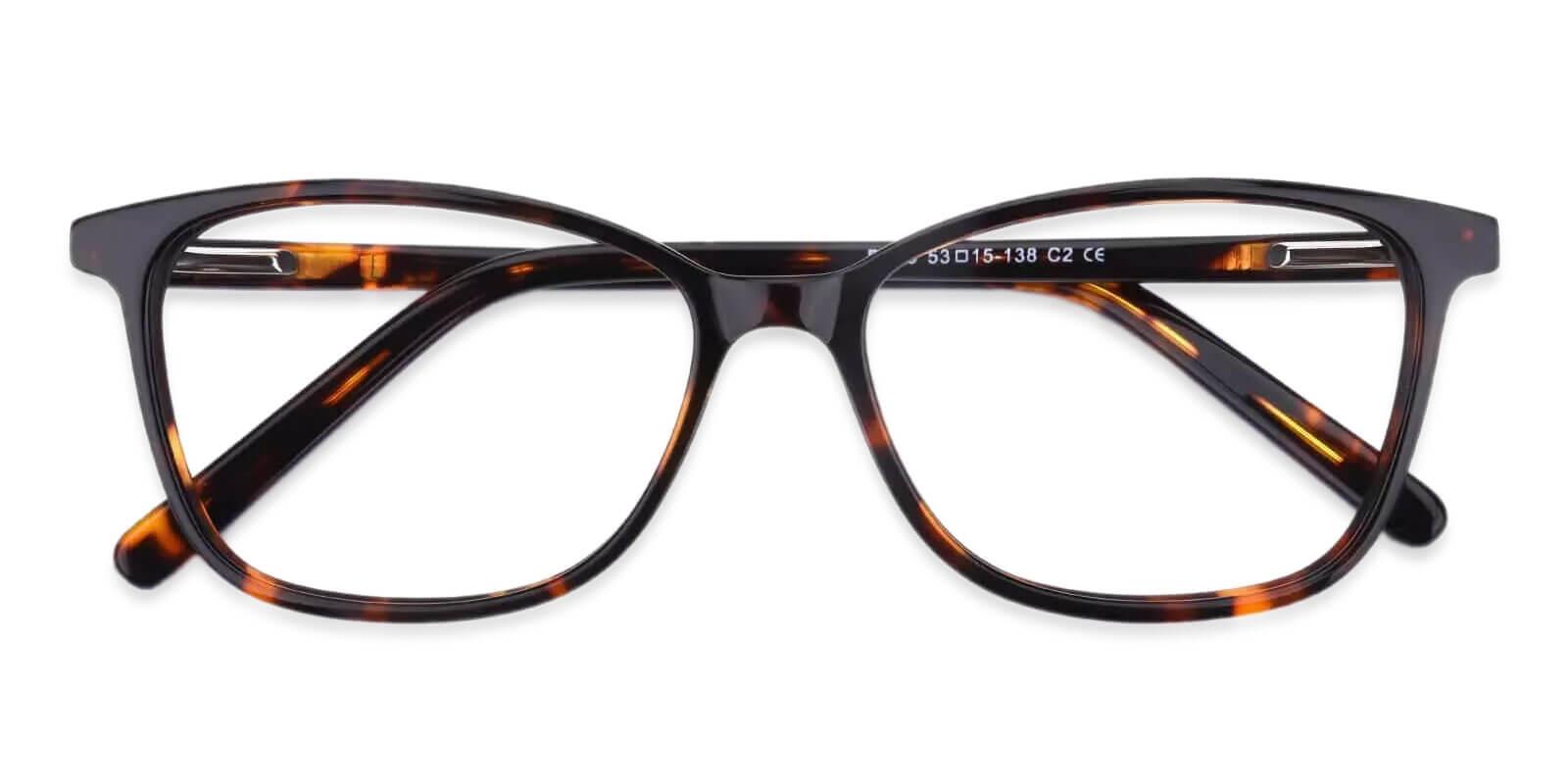 Belize Tortoise Acetate Eyeglasses , SpringHinges , UniversalBridgeFit Frames from ABBE Glasses