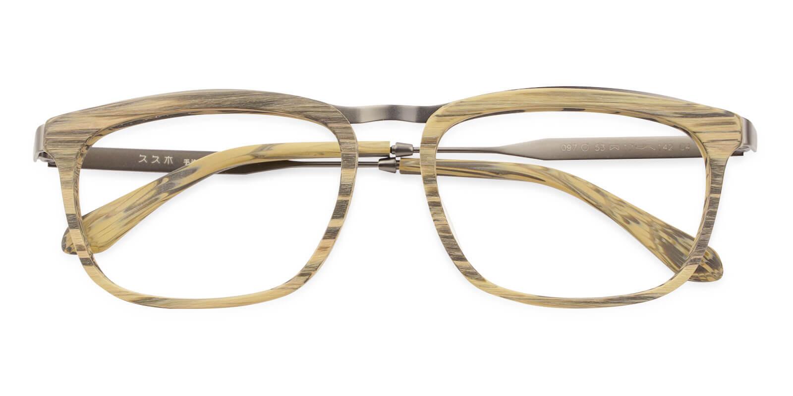 Audrey Brown Acetate , Metal Eyeglasses , UniversalBridgeFit Frames from ABBE Glasses