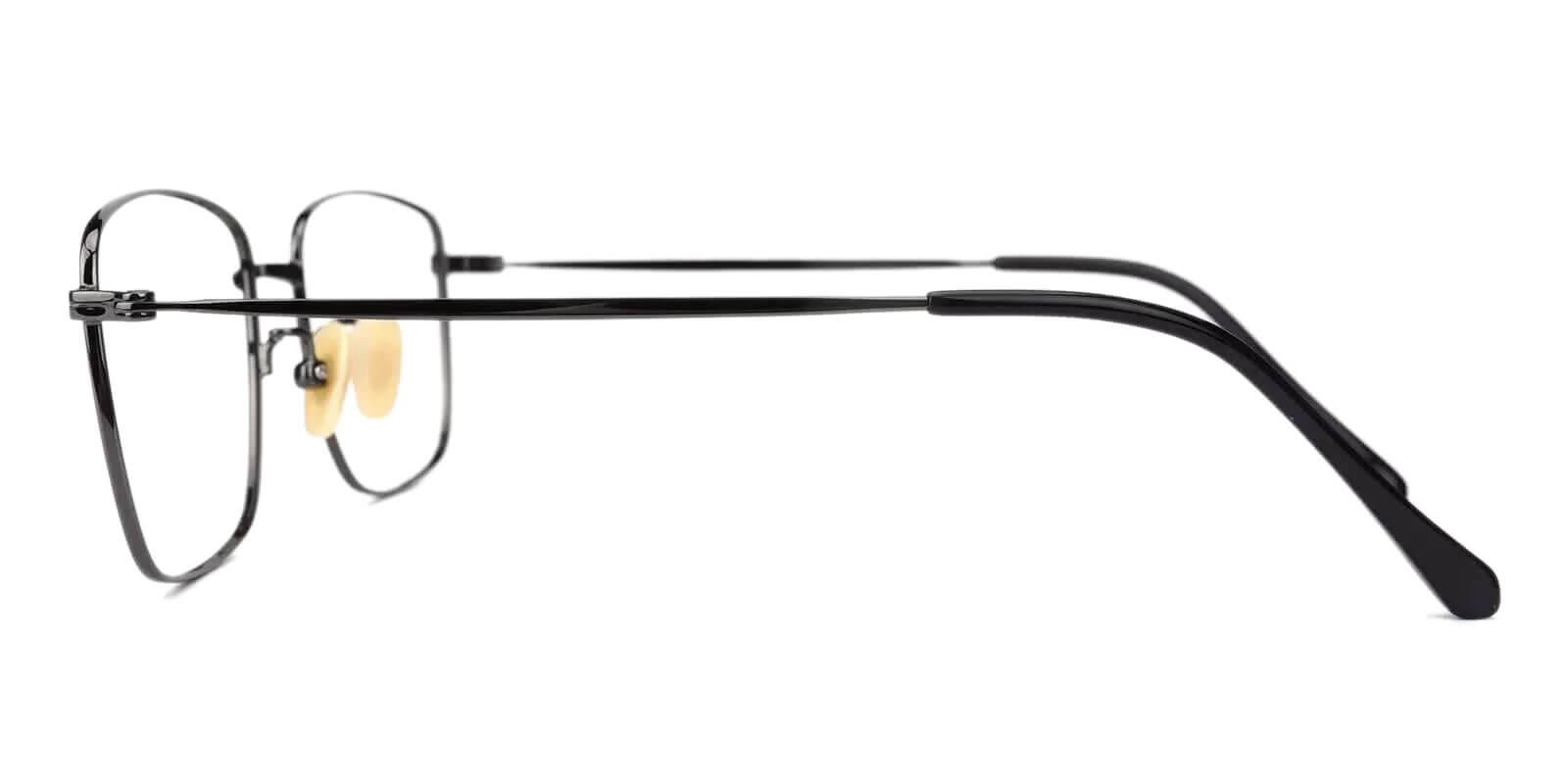 Morocco Gun Titanium Eyeglasses , Lightweight , NosePads Frames from ABBE Glasses