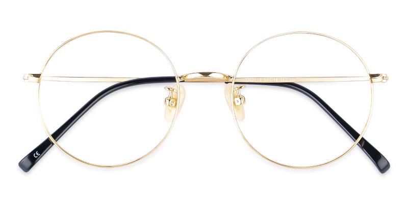 Zoe Gold  Frames from ABBE Glasses