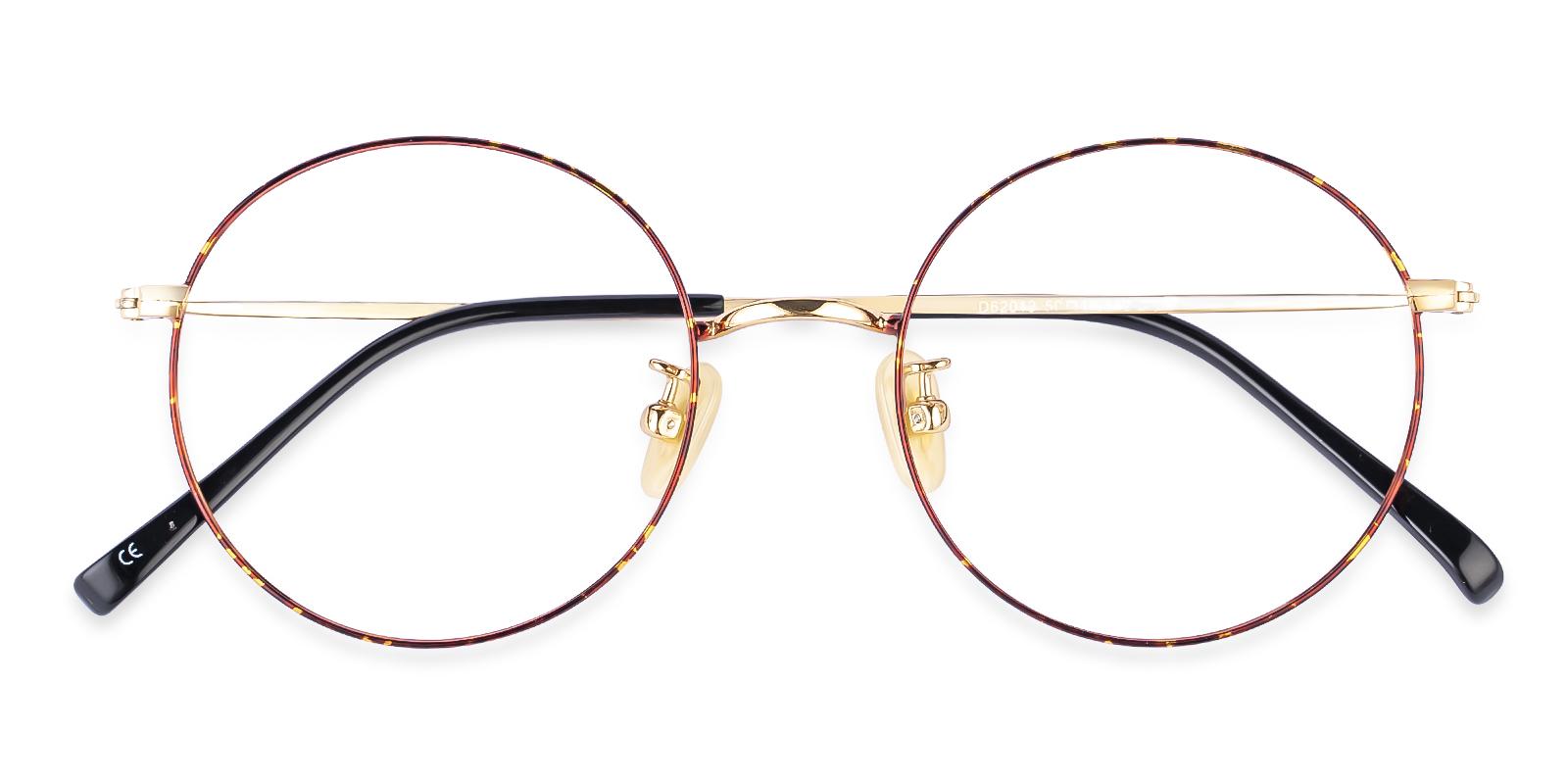Zoe Pattern Titanium Eyeglasses , Lightweight , NosePads Frames from ABBE Glasses