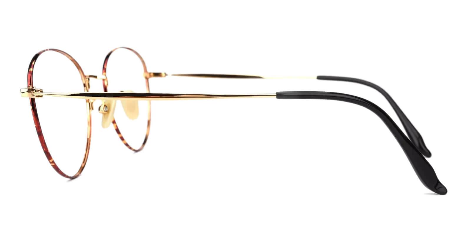 Everly Pattern Titanium Eyeglasses , Lightweight , NosePads Frames from ABBE Glasses