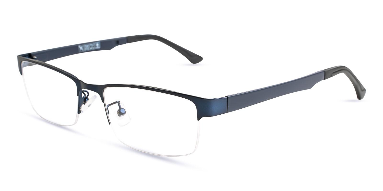 Poland Blue Metal , TR Eyeglasses , NosePads Frames from ABBE Glasses