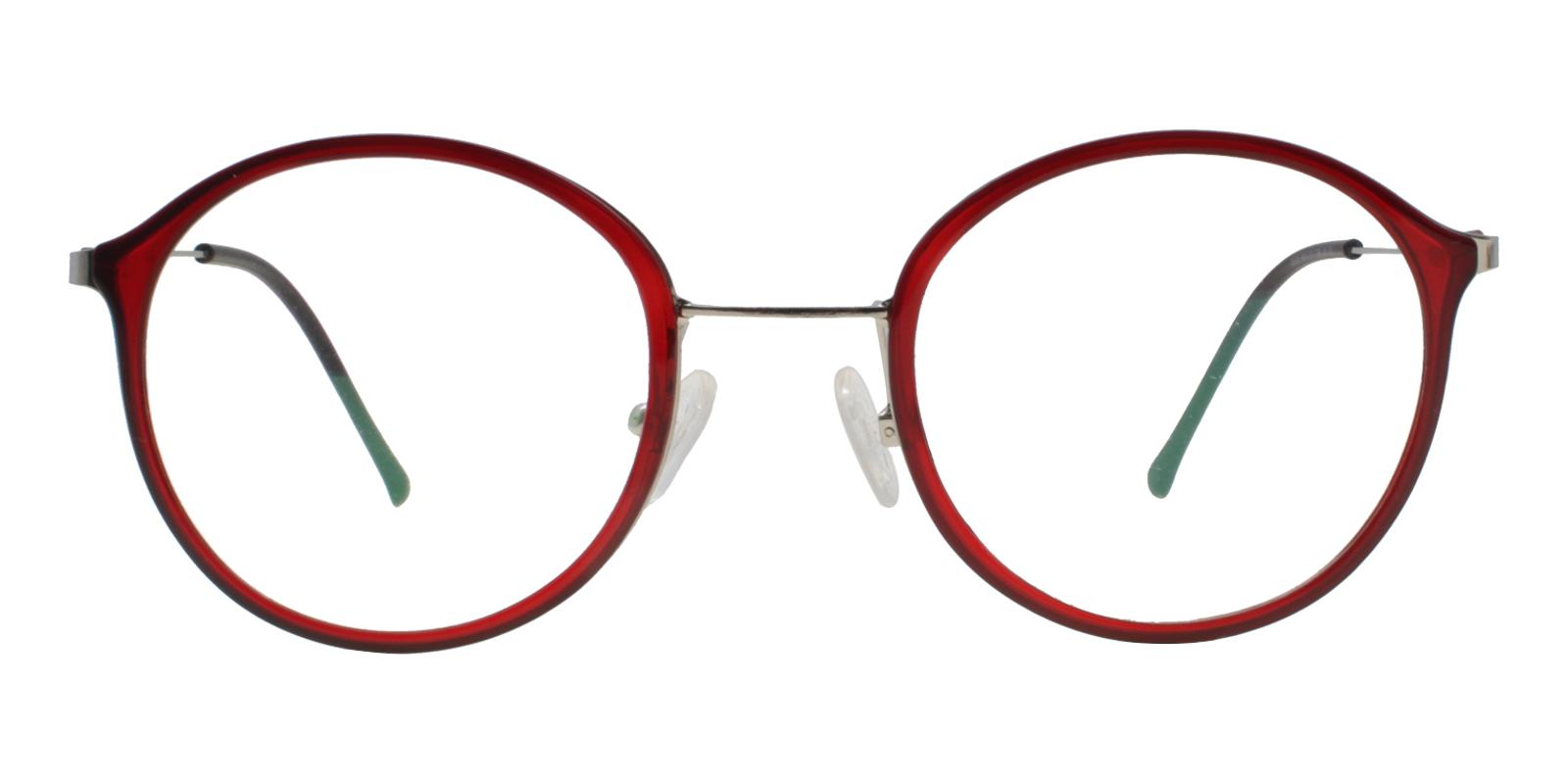 Macau Red Metal , TR Eyeglasses , Lightweight , NosePads Frames from ABBE Glasses