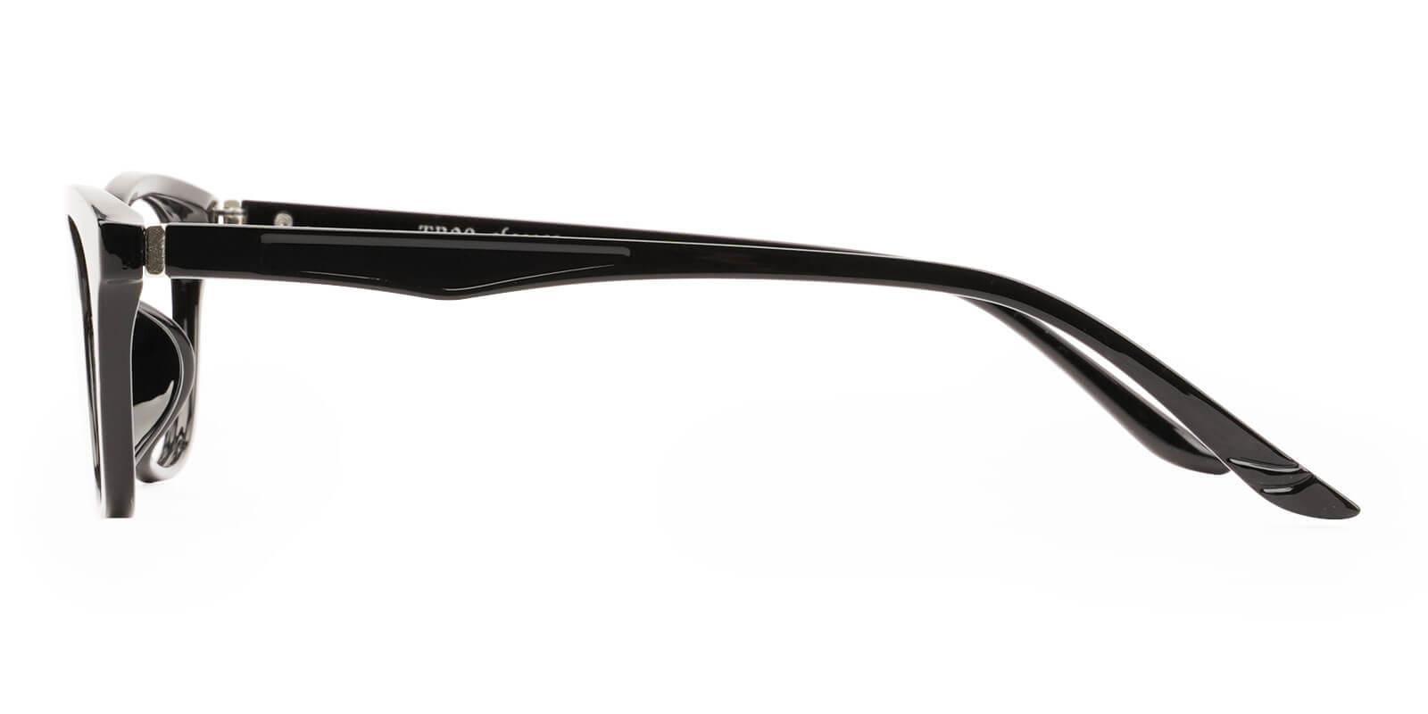 Arya Black TR UniversalBridgeFit , Eyeglasses Frames from ABBE Glasses