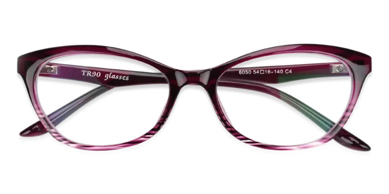 Arya Purple TR Eyeglasses , UniversalBridgeFit Frames from ABBE Glasses