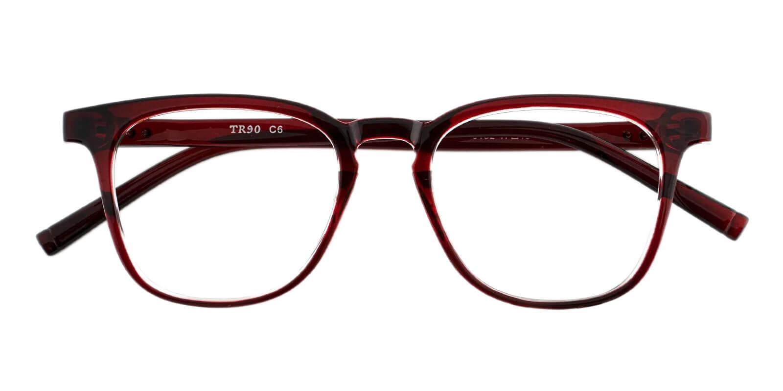 Zaire Red TR Eyeglasses , UniversalBridgeFit Frames from ABBE Glasses