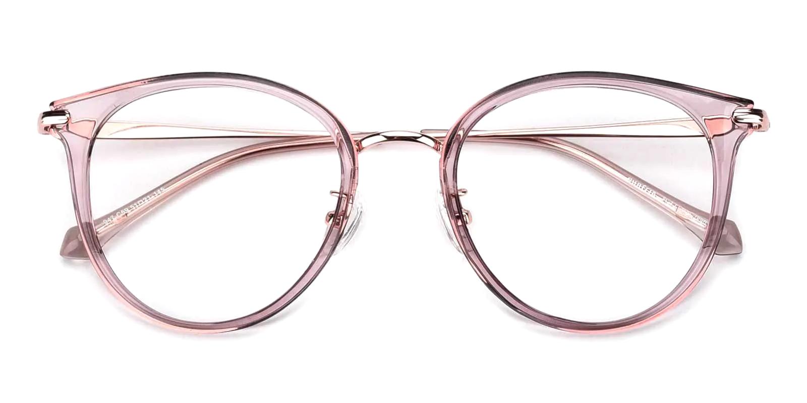Naomi Pink Metal , TR Eyeglasses , NosePads Frames from ABBE Glasses