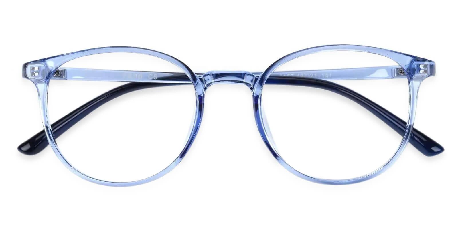 Denmark Blue TR Eyeglasses , Lightweight , UniversalBridgeFit Frames from ABBE Glasses