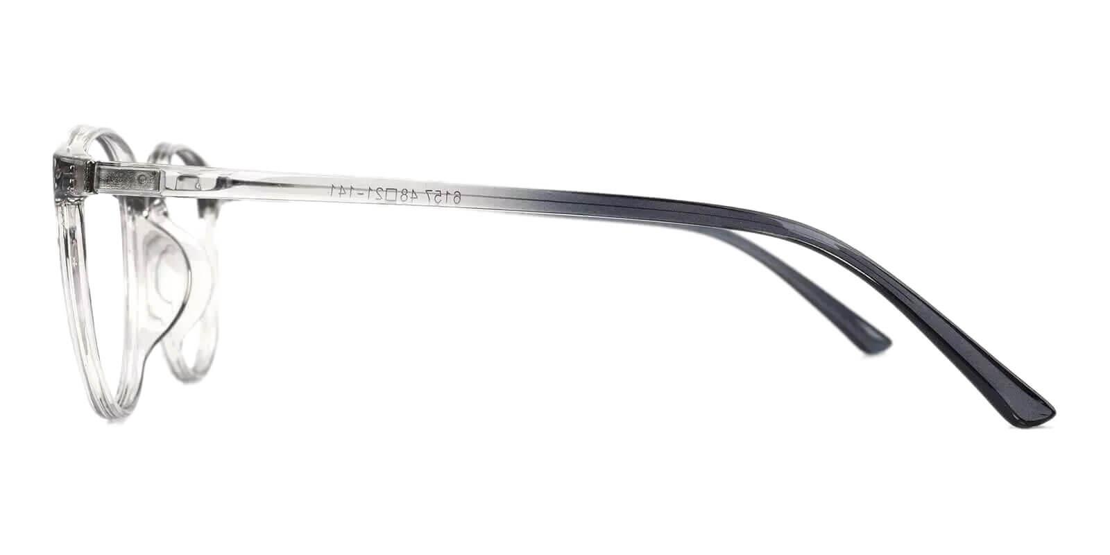 Denmark Gray TR Eyeglasses , Lightweight , UniversalBridgeFit Frames from ABBE Glasses